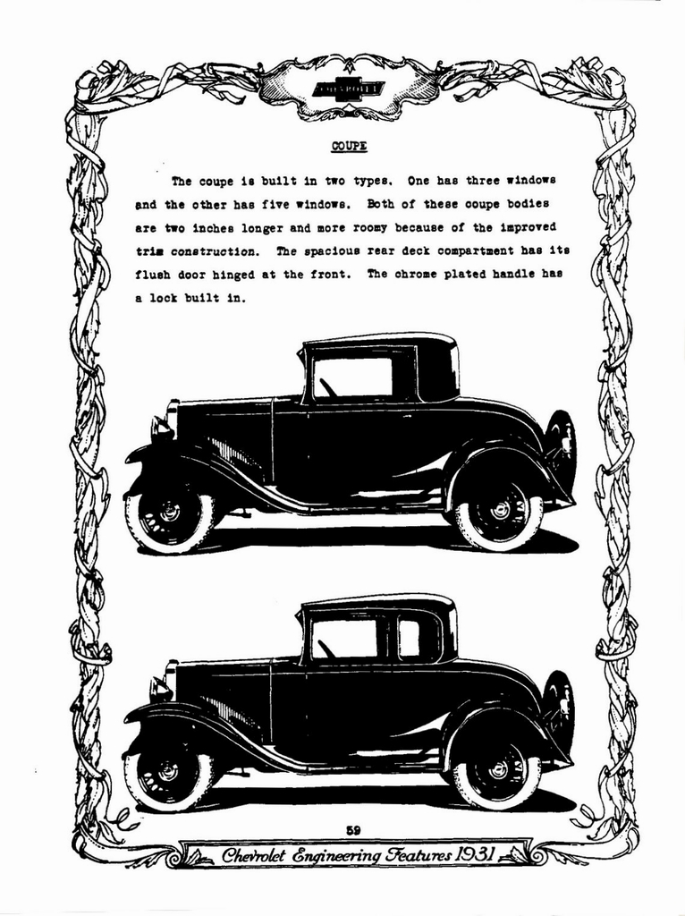 1931 Chevrolet Engineering Features Page 32